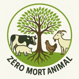 Label Zero mort animal